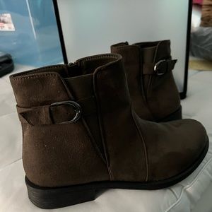 Olive Color Boots